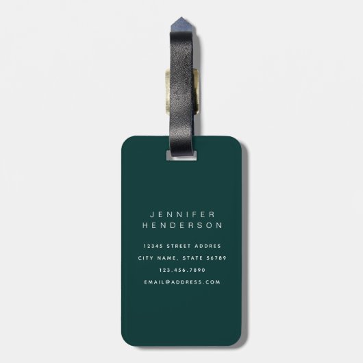 Owls荷物タグ ラゲッジタグ (裏面縦)