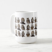 Owls コーヒーマグカップ (正面左)
