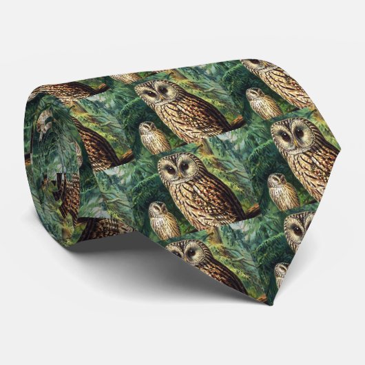 Owls ネクタイ (ロール)