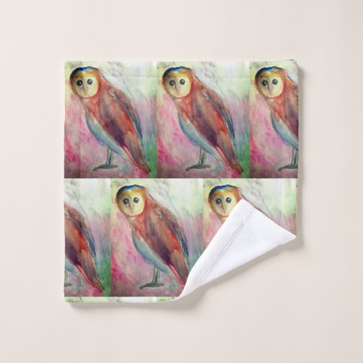 Owls  バスタオルセット (ウォッシュタオル)