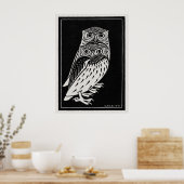 Owls ポスター (キッチン)