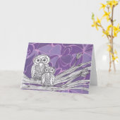 Owls 09カード カード (黄色い花)