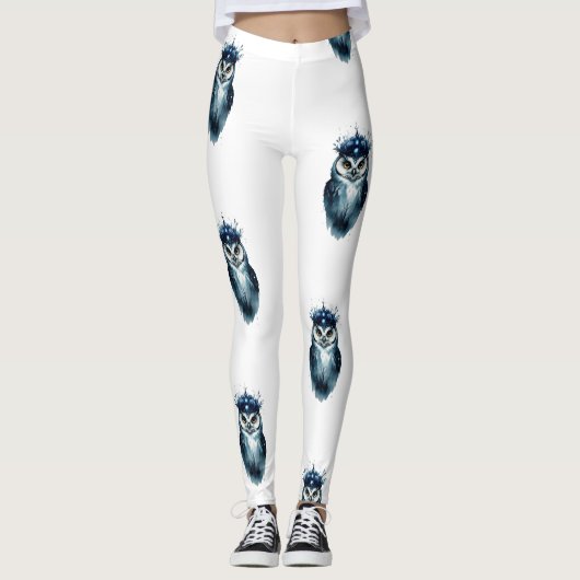 owls leggings レギンス (正面)