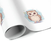 Owls that bring happiness ラッピングペーパー (ロールコーナー)