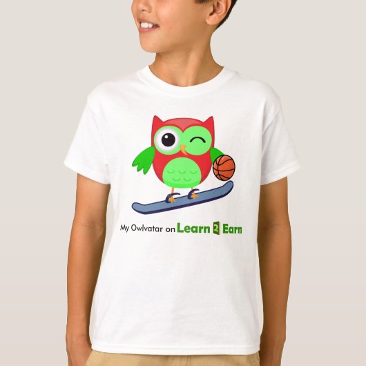 Owlvatarのワイシャツ Tシャツ (正面)