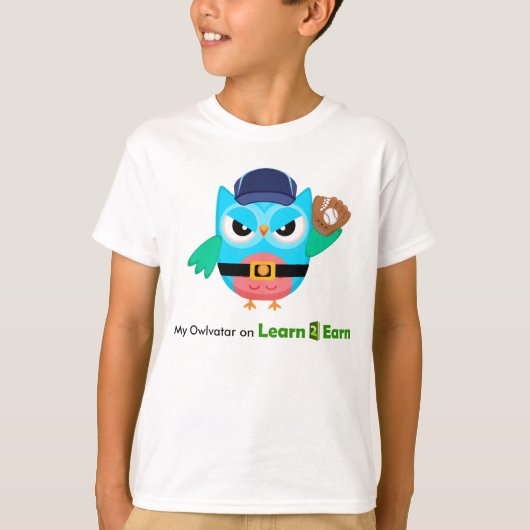 Owlvatarのワイシャツ Tシャツ (正面)