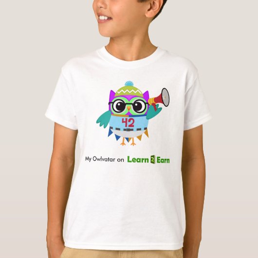 Owlvatarのワイシャツ Tシャツ (正面)