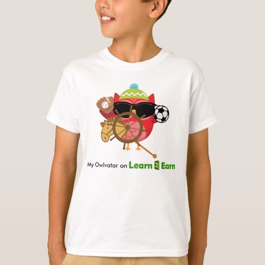 Owlvatarのワイシャツ Tシャツ (正面)