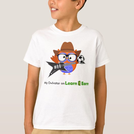 Owlvatarのワイシャツ Tシャツ (正面)