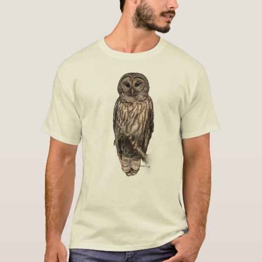 Owlwatchティーシャオーガニックツ Tシャツ (正面)