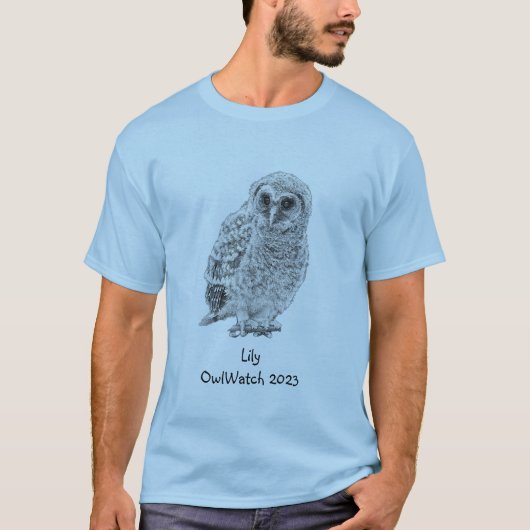 OwlWatch 2023 – リリー Tシャツ (正面)