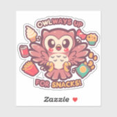 OWLways up for Snack シール (シート)