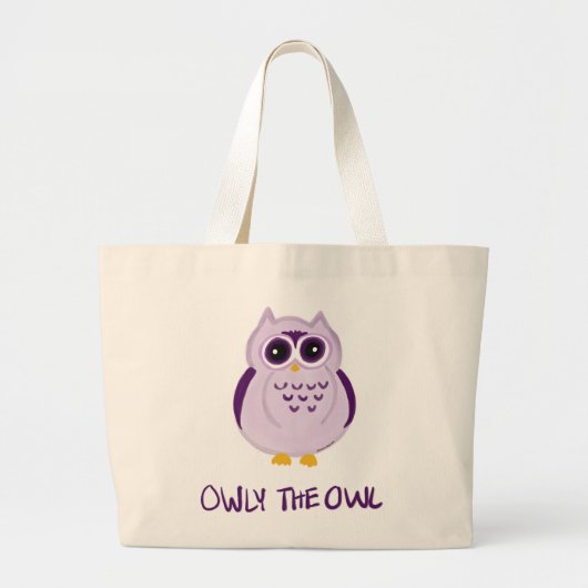 Owly the Owl トートバッグ - ケイキ・アロハ (正面)