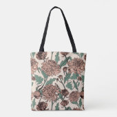 Own It Floral Aesthetic Tote Bag トートバッグ (裏面)