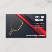 Own text, Precision Play Pickleball Coach 名刺 (裏面)