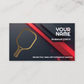 Own text, Precision Play Pickleball Coach 名刺 (正面)