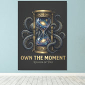 Own The Moment キャンバスプリント (インサイチュ (ウッドフロア))