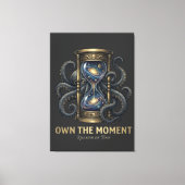 Own The Moment キャンバスプリント (正面)