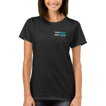 Own Your Own Mind™ レディース ブラックTシャツ