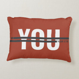 Own Your Story Shirt – Bold Motivational Quote アクセントクッション