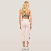 Own Your Story Shirt – Bold Motivational Quote カプリレギンス (裏面)