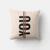 Own Your Story Shirt – Bold Motivational Quote クッション (正面)