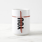 Own Your Story Shirt – Bold Motivational Quote コーヒーマグカップ (中央)