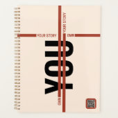 Own Your Story Shirt – Bold Motivational Quote プランナー手帳 (正面)