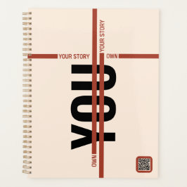 Own Your Story Shirt – Bold Motivational Quote プランナー手帳