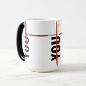 Own Your Story Shirt – Bold Motivational Quote モーフィングマグカップ (正面左)