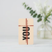 Own Your Story Shirt – Bold Motivational Quote 名刺 (スタンド正面)