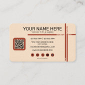 Own Your Story Shirt – Bold Motivational Quote 名刺 (裏面)