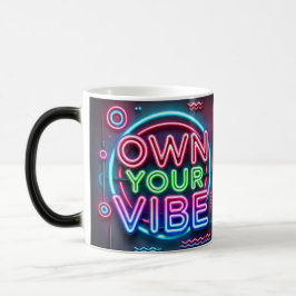 Own Your Vibe – ネオンモーフィングマグ モーフィングマグカップ