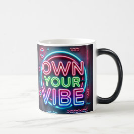 Own Your Vibe – ネオンモーフィングマグ モーフィングマグカップ