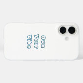 Own Your Vibe - iPhone 16スタイリッシュバックケース Case-Mate iPhoneケース (裏面 (横))