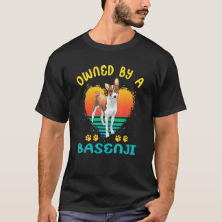 Owned By A Basenji Vintage Tシャツ