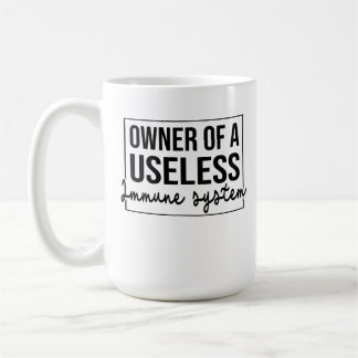 Owner Of A Useless Immune System コーヒーマグカップ