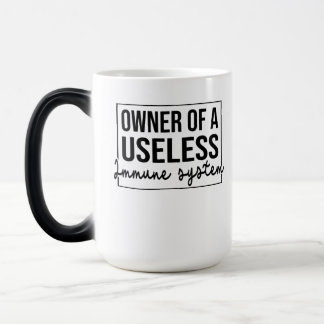 Owner Of A Useless Immune System モーフィングマグカップ