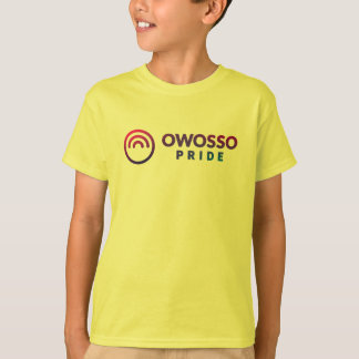 OwossoプライドキッズサイズTシャツ Tシャツ