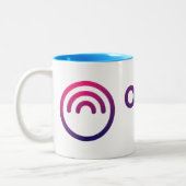 Owossoプライドデュオトーンコーヒーマグ ツートーンマグカップ (左)