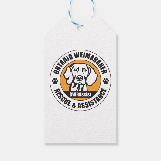 OWRAssist Love Rescues ギフトタグ (裏面)