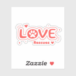 OWRAssist Love Rescues シール