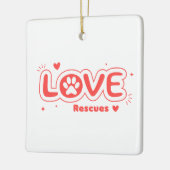OWRAssist Love Rescues セラミックオーナメント (左)