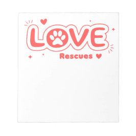 OWRAssist Love Rescues ノートパッド