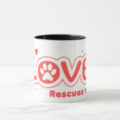 OWRAssist Love Rescues マグカップ (中央)