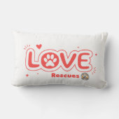 OWRAssist Love Rescues ランバークッション (裏面)