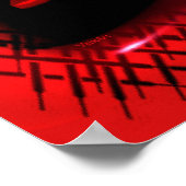 OWSの抗議活動はオークランドのウォール街を占める99%強 ポスター (角)