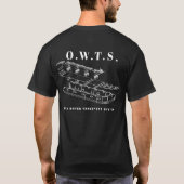 OWTS Black Blowapart  Shirt Tシャツ (裏面)