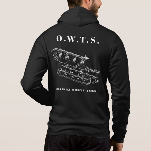 OWTS Black Blowapart  Sweatshirt パーカ (裏面)