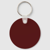 Oxblood Red 4A0000カラー、名前の追加オプション キーホルダー (裏面)